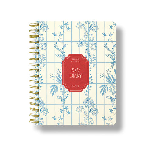 2027 Cabana Spiral Weekly Diary