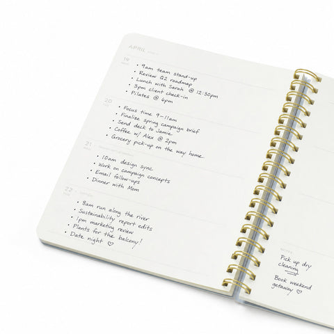 2027 Cabana Spiral Weekly Diary