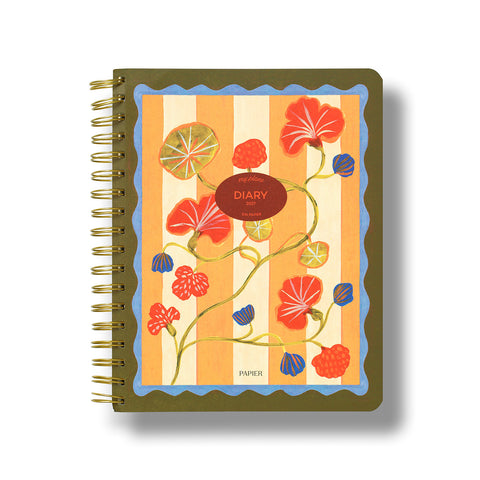 2027 Trellis Spiral Weekly Diary A5