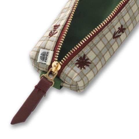 Garden Grid Pencil Case
