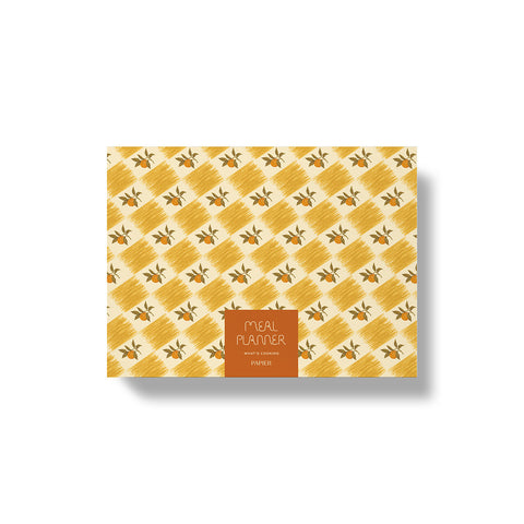 Orange Check Meal Planner