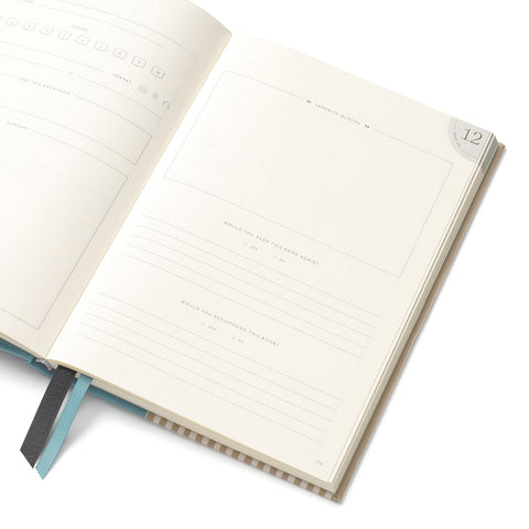 Fleurs Reading Journal A5