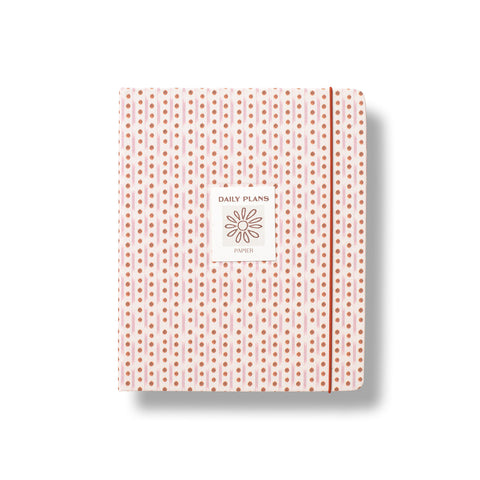 Ikat Stripe Concealed Spiral Planner