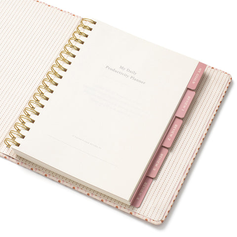 Ikat Stripe Concealed Spiral Planner