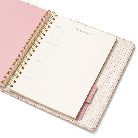 Ikat Stripe Concealed Spiral Planner
