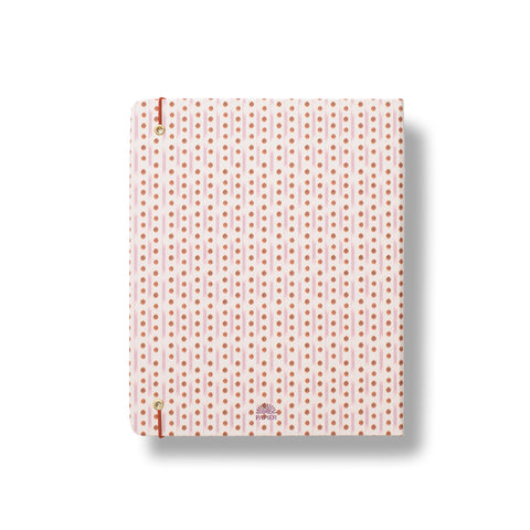 Ikat Stripe Concealed Spiral Planner