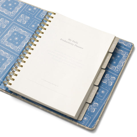 Bandana Concealed Spiral Planner