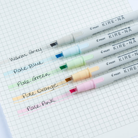 Kire-Na Dual Top Highlighter Assorted Pale