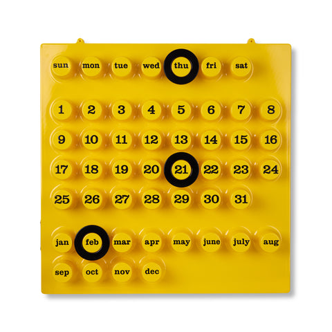 Perpetual Calendar Plus Ring Set