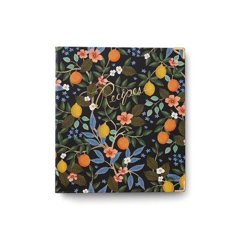 Recipe Binder Citrus Grove