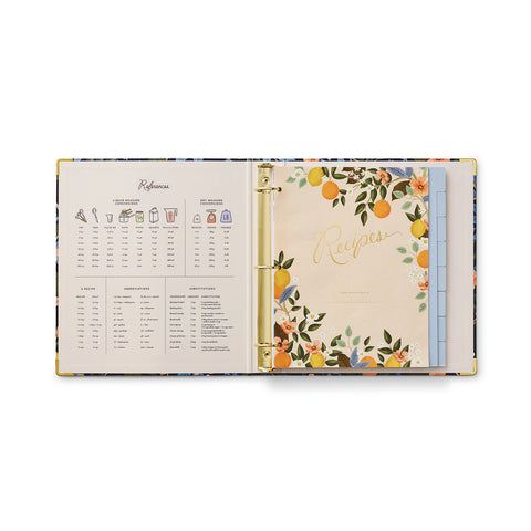 Recipe Binder Citrus Grove