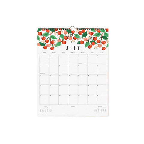 2027 Floral Appointment Calendar