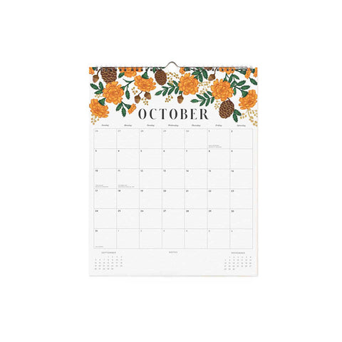 2027 Floral Appointment Calendar