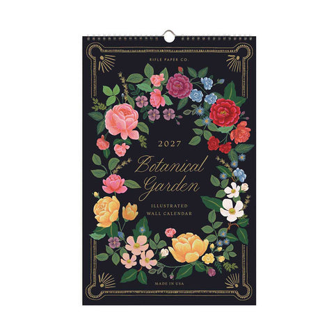 2027 Botanical Garden Wall Calendar