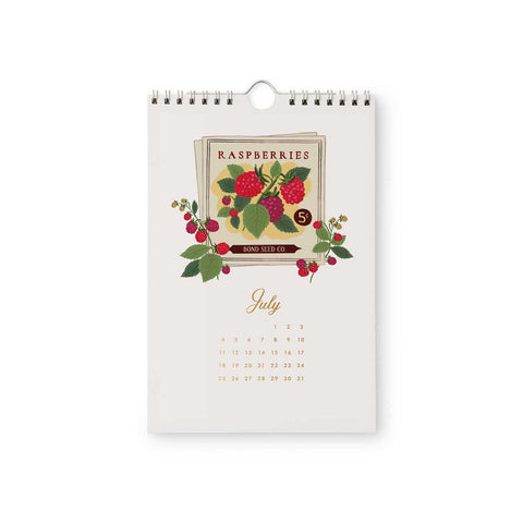 2027 Garden Study Kitchen Calendar