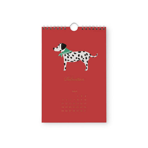 2027 Dog of the Month Kitchen Calendar
