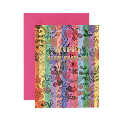 Kaleidoscope Birthday Greeting Card
