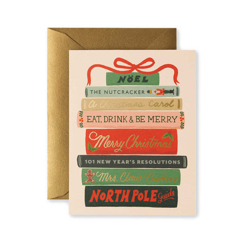 Holiday Books Greeting Card