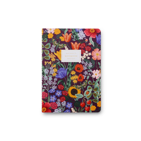 Blossom Stitched Notebooks Set of 3