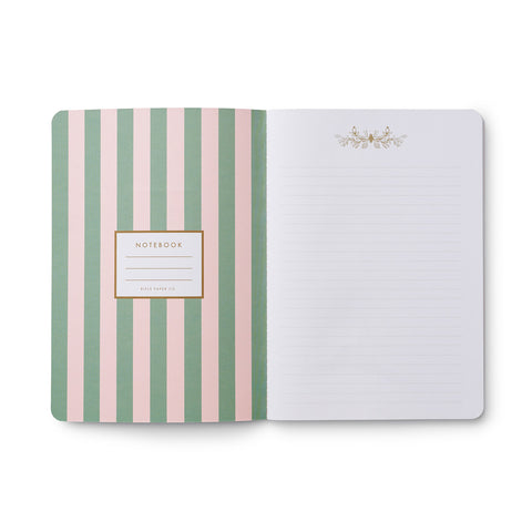 Blossom Stitched Notebooks Set of 3