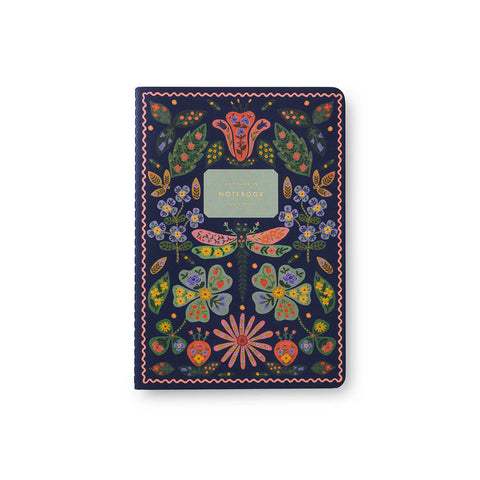 Posy Stitched Notebooks Set of 3