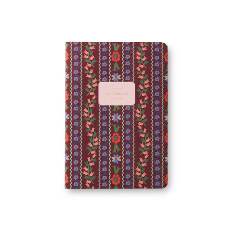 Posy Stitched Notebooks Set of 3