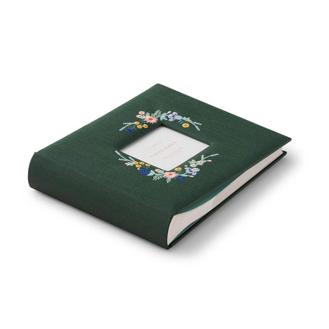 Embroidered Heirloom Photo Album