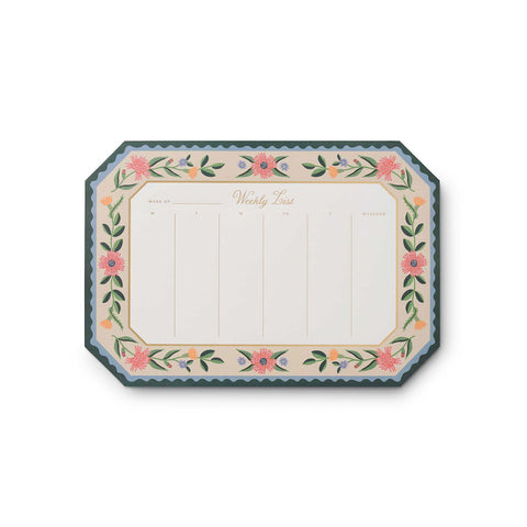 Aster Weekly Desk Pad
