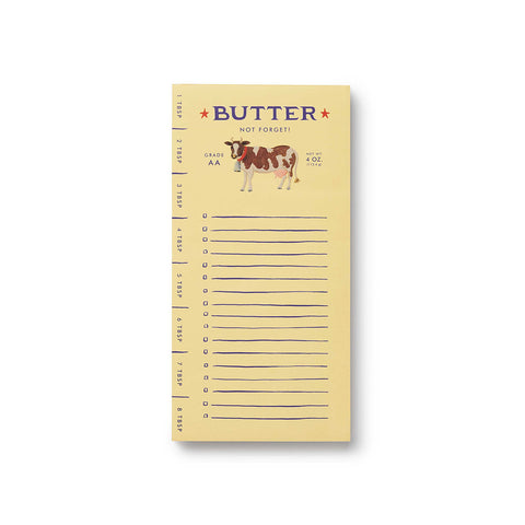 Butter Not Forget Shopping Pad