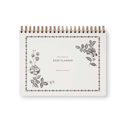 2025 Top Spiral Planner Floral