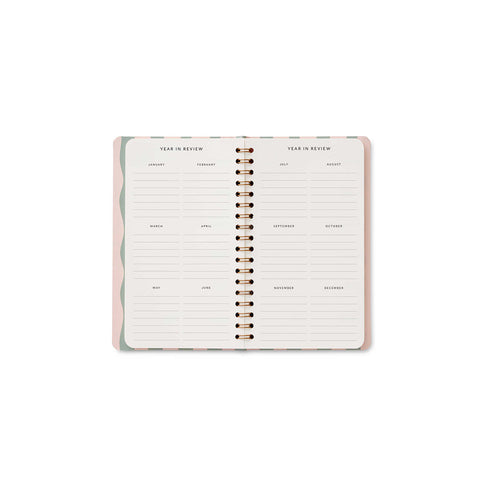 2025 Roses Spiral Planner Pocket