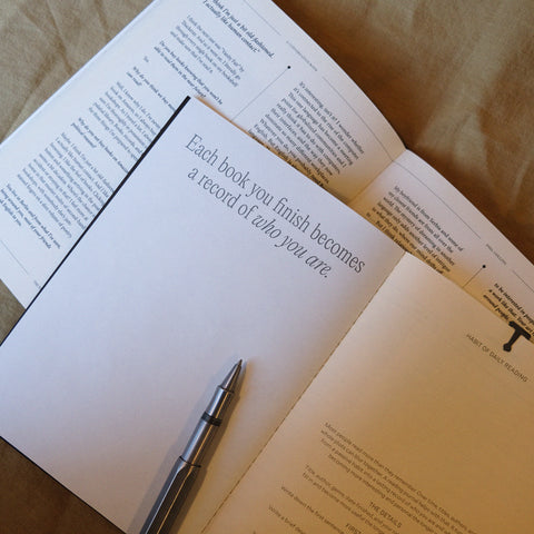 Reading Refillable Journal Insert