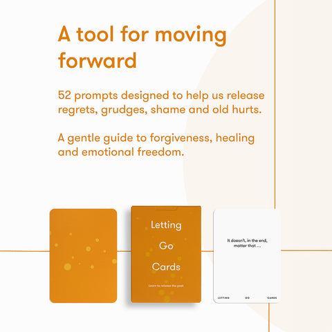 Letting Go Prompt Cards