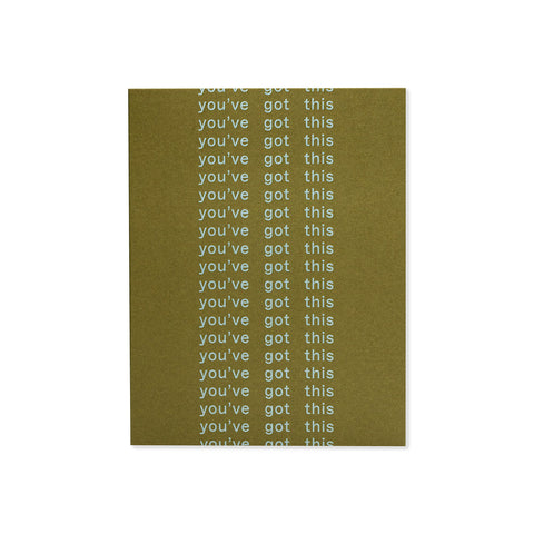 You've Got This Greeting Card