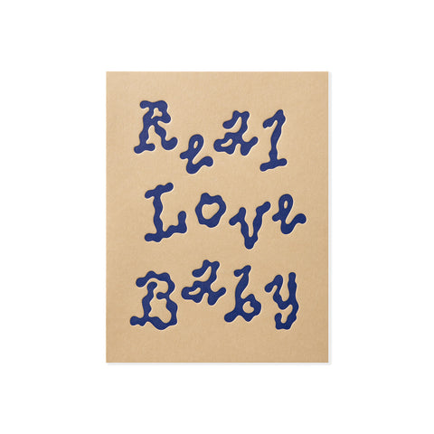 Real Love Baby Greeting Card