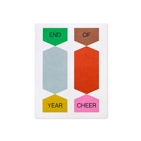 End of Year Cheer Greeting Card