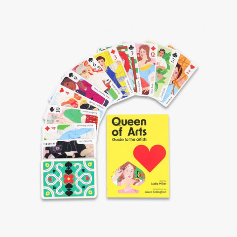 Queen of Arts Playing Cards