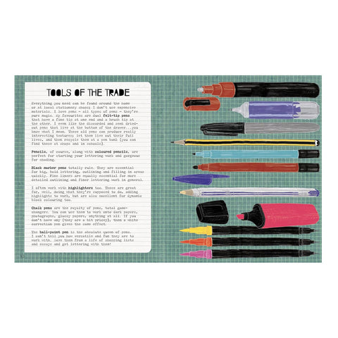 Groovy Hand Lettering Workbook