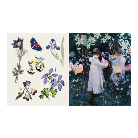 The Sticker Treasury of Butterflies and Blooms