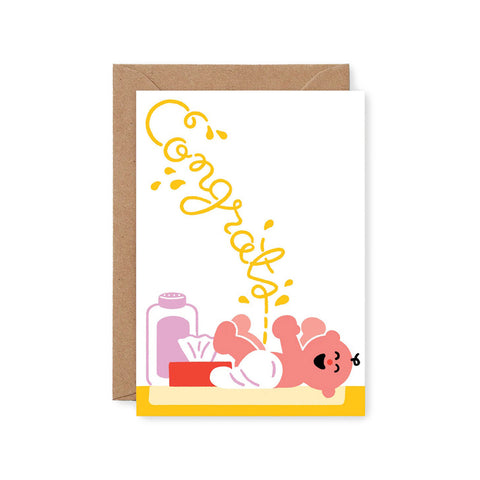 Congratulations New Baby Greeting Card