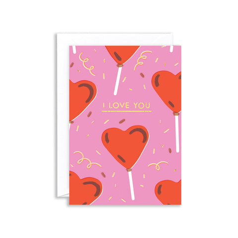 Love Pop Greeting Card