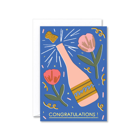 Champagne Greeting Card