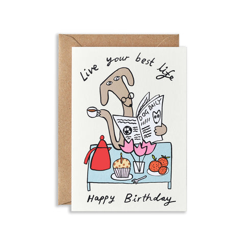 Live Your Best Life Birthday Card