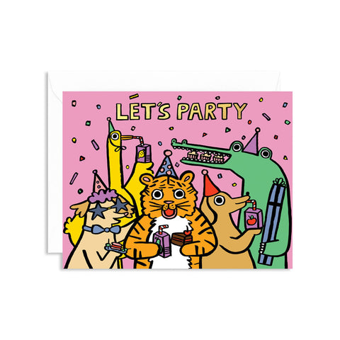 Kids's Party Greeting Card