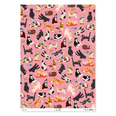 Cats Wrapping Sheet