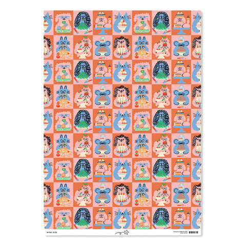 Cake Time Wrapping Sheet
