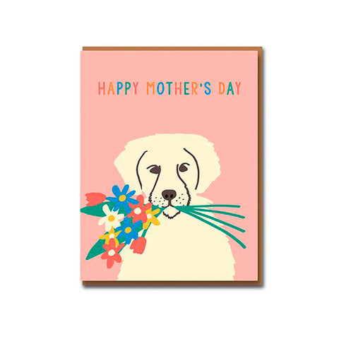 Puppy Mum Love Greeting Card