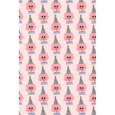 Party Girl Wrapping Sheet