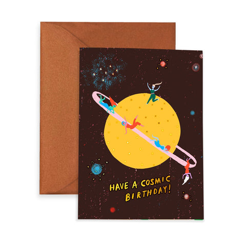 That Cosmic Feeling Greeting Card