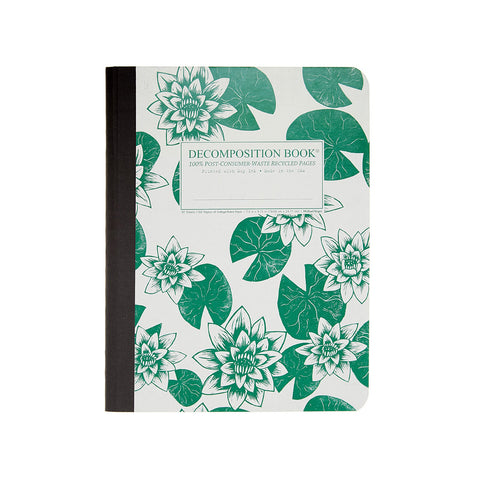 Lily Pads Large Notebook